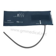 Детская одиночная трубка NIBP Манжета артериального давления 18-26 см Синий