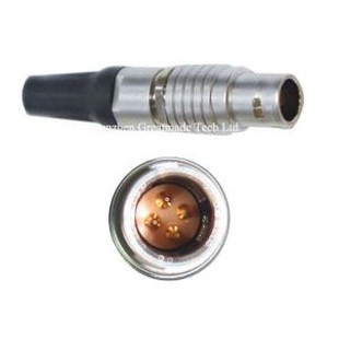 4-контактный электрический разъем авиации металла 0B, малый штекер мужской кабель, круговой металлический разъем