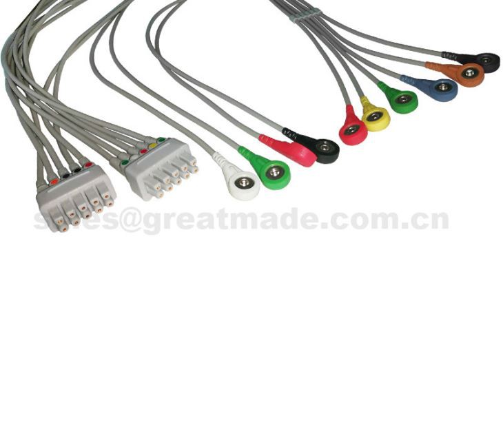 Совместимость с GE MAC500, MAC1200 Multi-LiNK 10-Leadwire Set