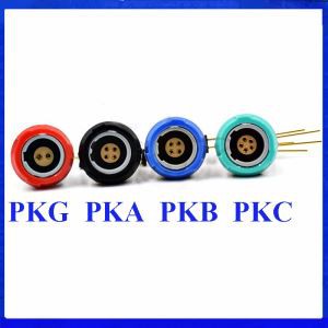1P Медицинский разъем PKG PKA PKB PKC 2-10pin 14 пин-код фиксированной розетки с локтем 90 градусов контакт PCB два ключа