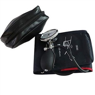 Удлиненная ручная манжета для измерения артериального давления для взрослых, окружность руки 22-42 см, однотрубная манжета с манометром и лампочкой для накачивания