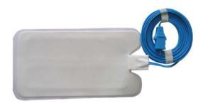 Однополярная одноразовая пластина с кабелем