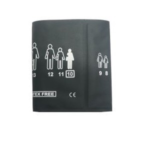 Маленький Взрослый #10 одной трубки зажим / манжета, 20-27 руки с окружностью, без Gasbag